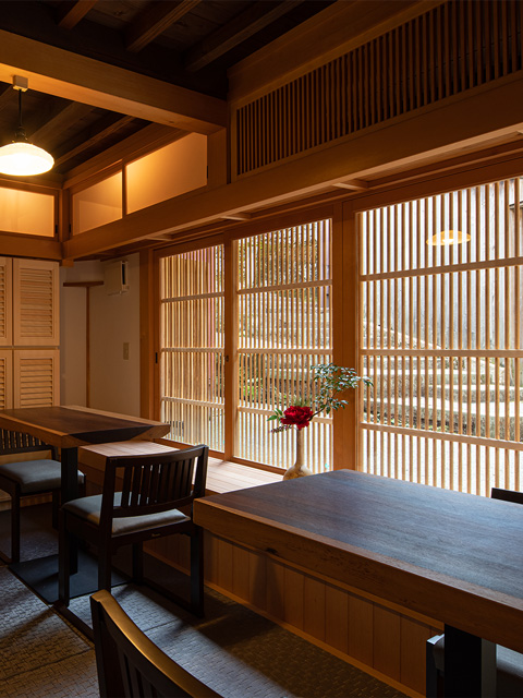 くらがり坂をながめながらカフェタイム